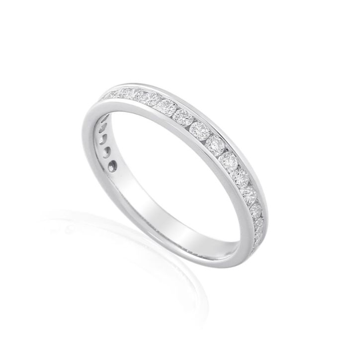 Platinum Diamond 60% Set Ring 0.25ct