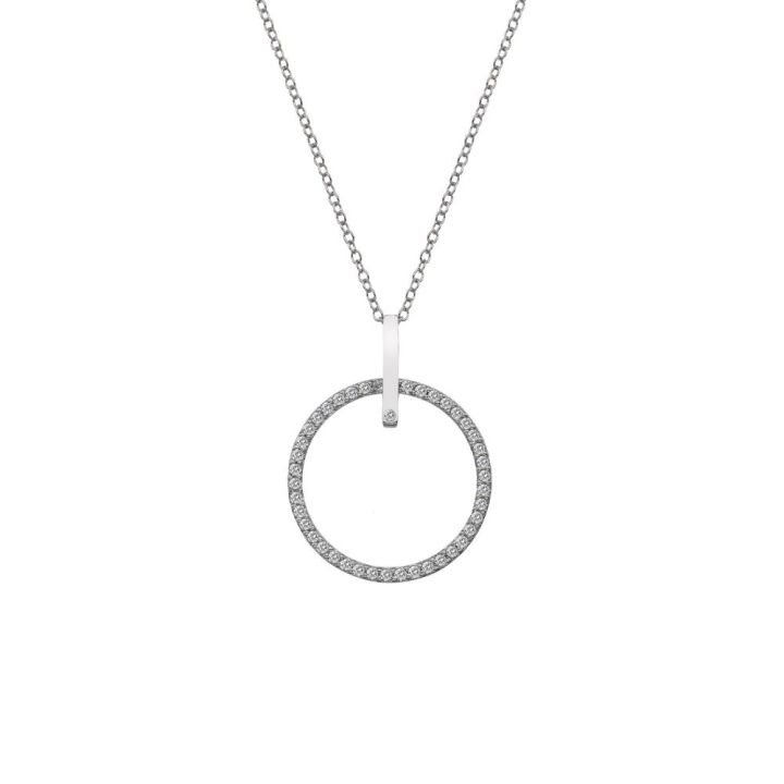 Hot Diamonds Sterling Silver Constant Circle Pendant