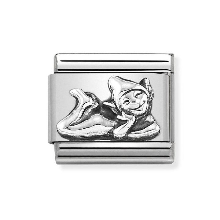 Nomination Classic Steel & Silver Elf Charm