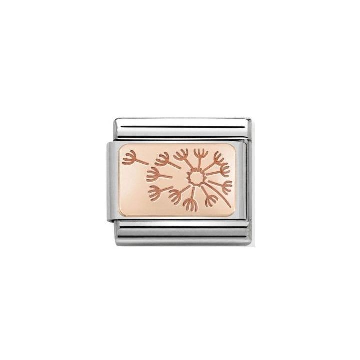 Nomination Classic Rose Gold Dandelion Charm