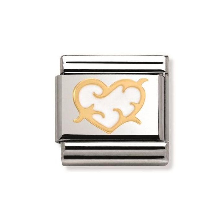 Nomination Tribal Heart Charm