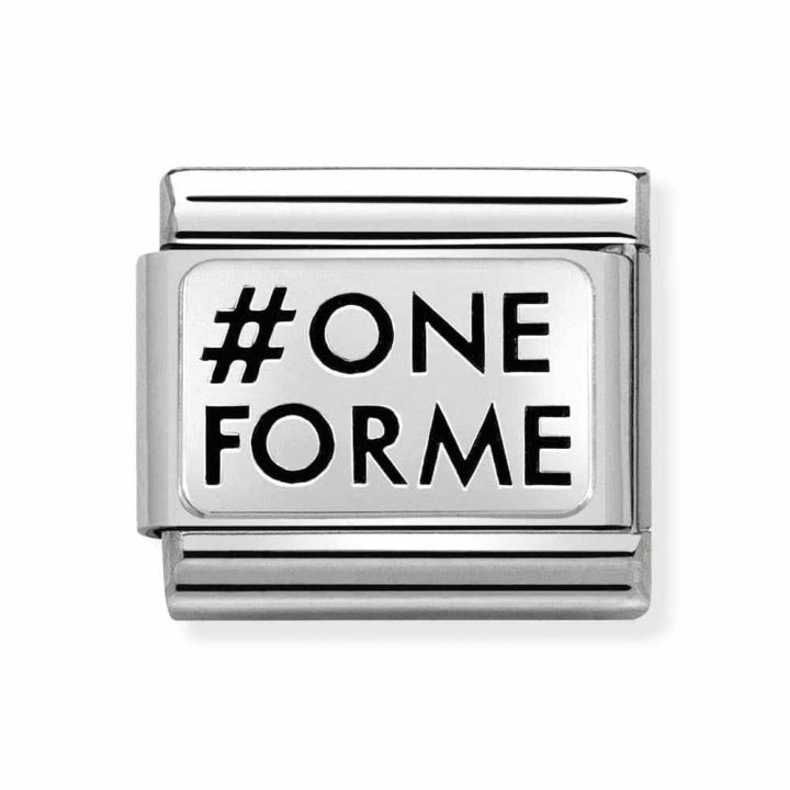 Nomination Steel & Silver 'One For Me' Charm