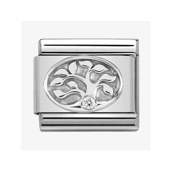 Nomination Classic Silvershine Tree of Life Charm