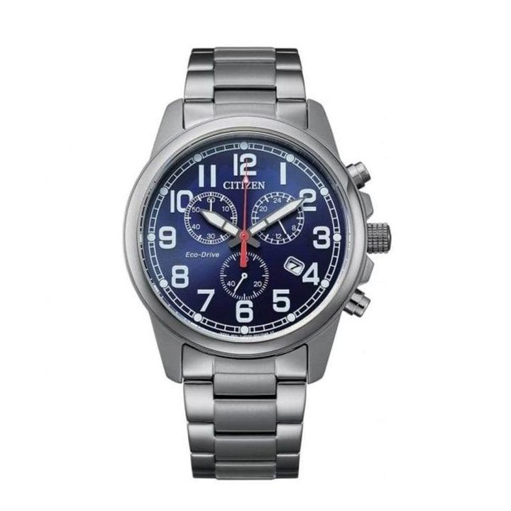 Citizen Eco-Drive Military Blue Bracelet Watch