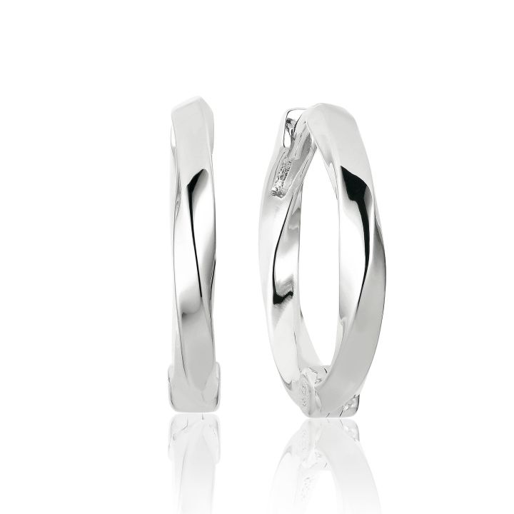 Sif Jakobs Small Twist Hoop Earrings