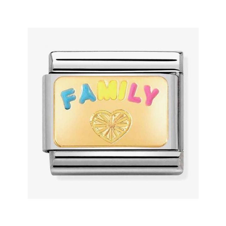 Nomination Classic Gold Family Charm