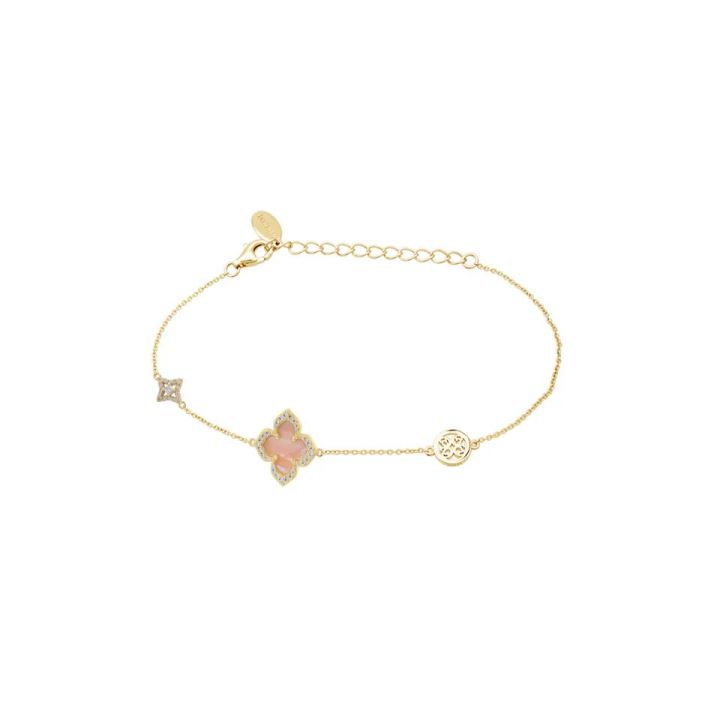 Georgini Gold Plated Fairwater Mother of Pearl Bracelet