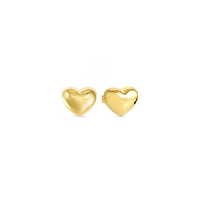 Nomination Gold Plated Heart Earrings