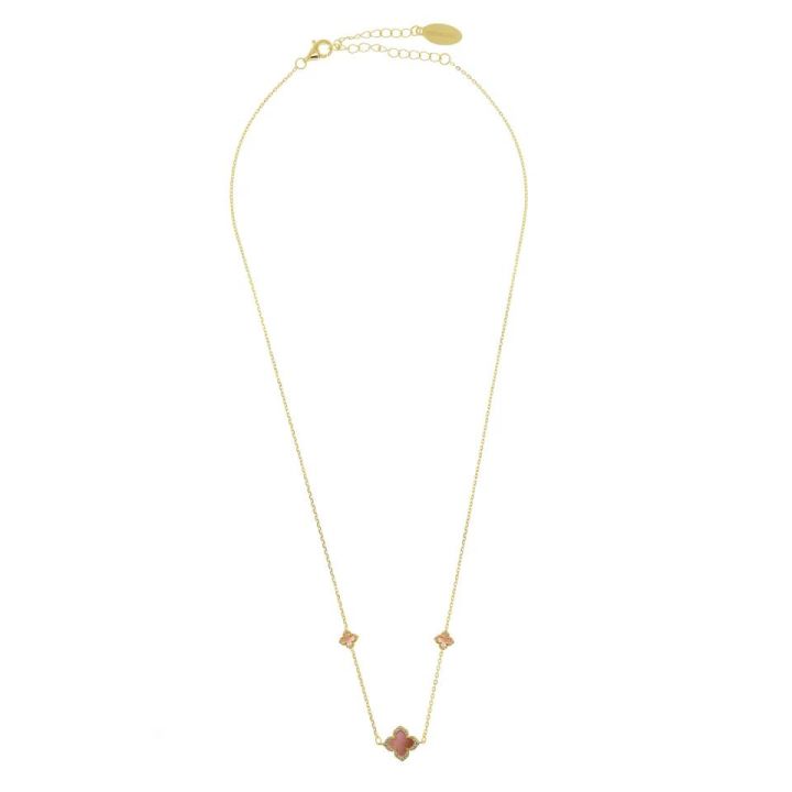 Georgini Gold Plated Fairwater Mother of Pearl Deluxe Necklace