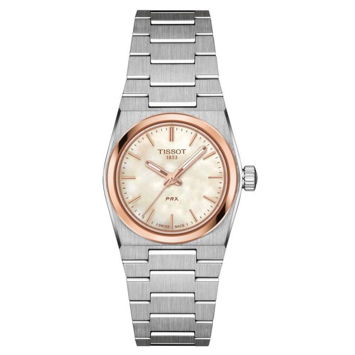 Tissot PRX Mother of Pearl Ladies Watch