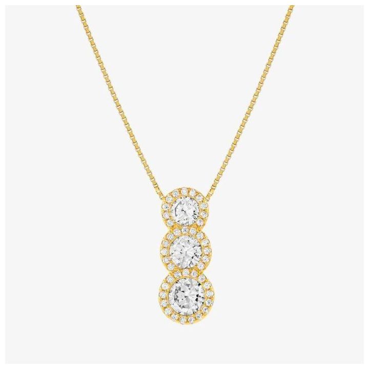 Nomination Gold Plated Seidvina Trio Pendant