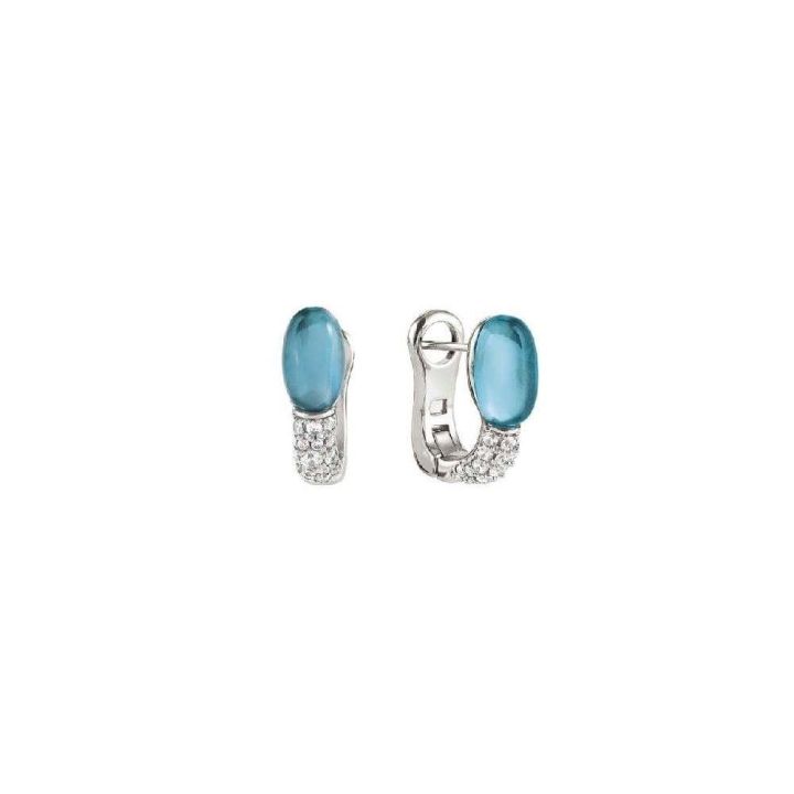 Nomination My Raindance Silver Blue Stone Earrings