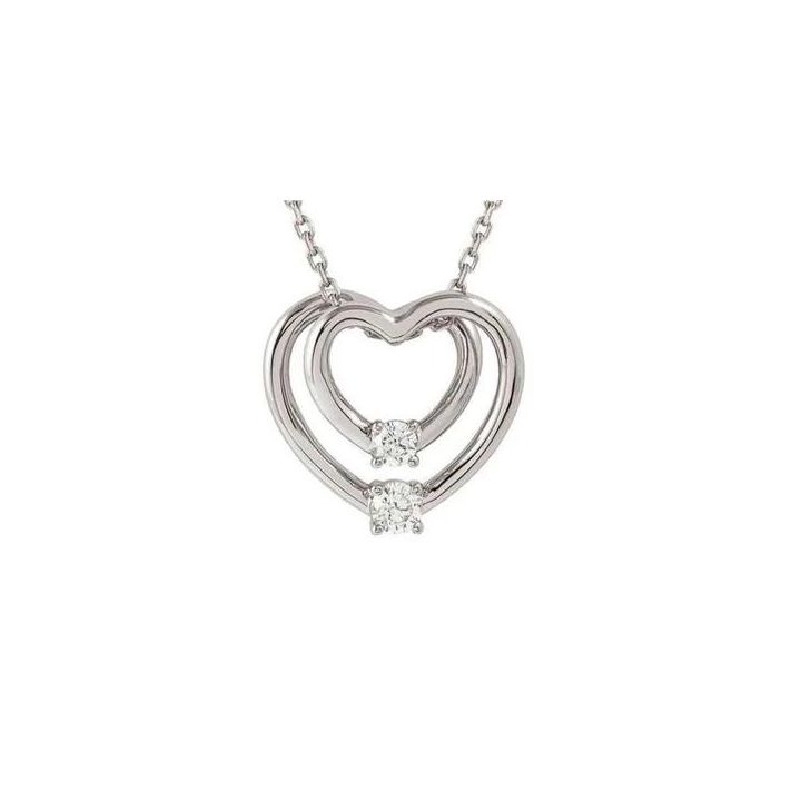 Nomination Sterling Silver Cosmic Love Heart Pendant