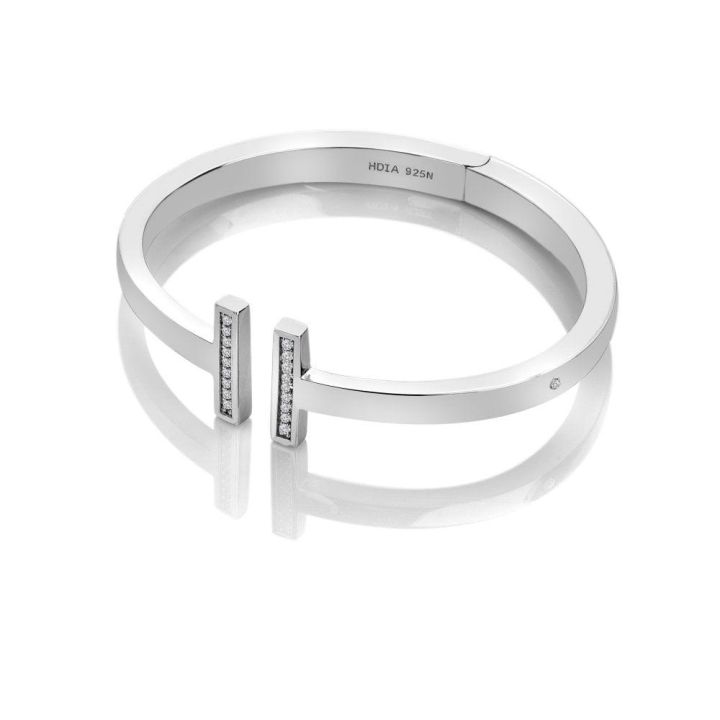 Hot Diamonds T Bar Bangle