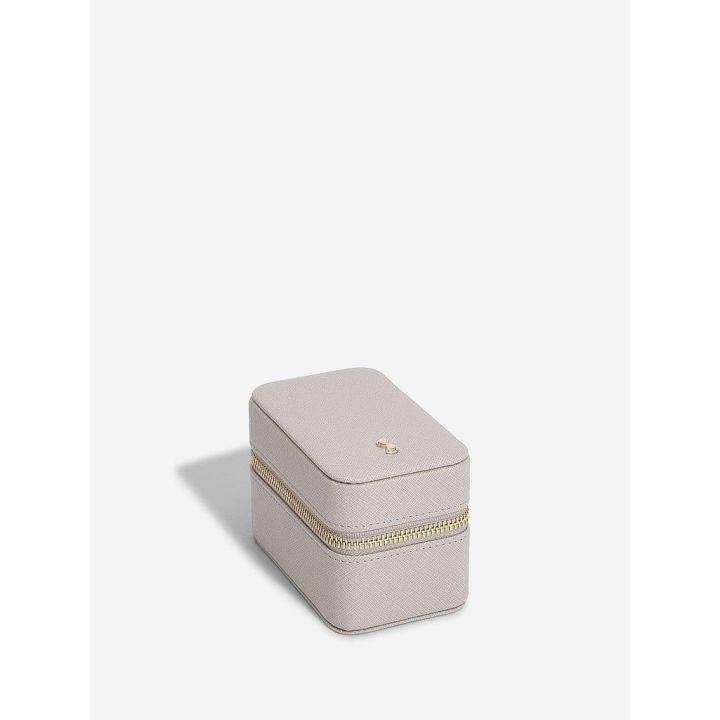 Stackers Taupe Travel Jewellery & Watch Box