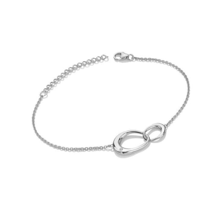 Hot Diamonds Sterling Silver Sleek Bracelet