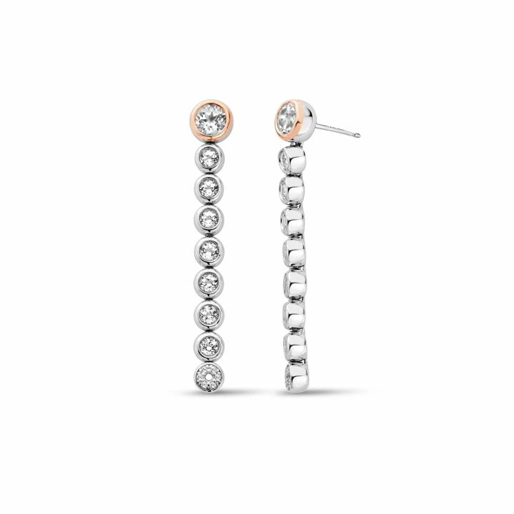 Clogau Silver Celebration Drop Earrings