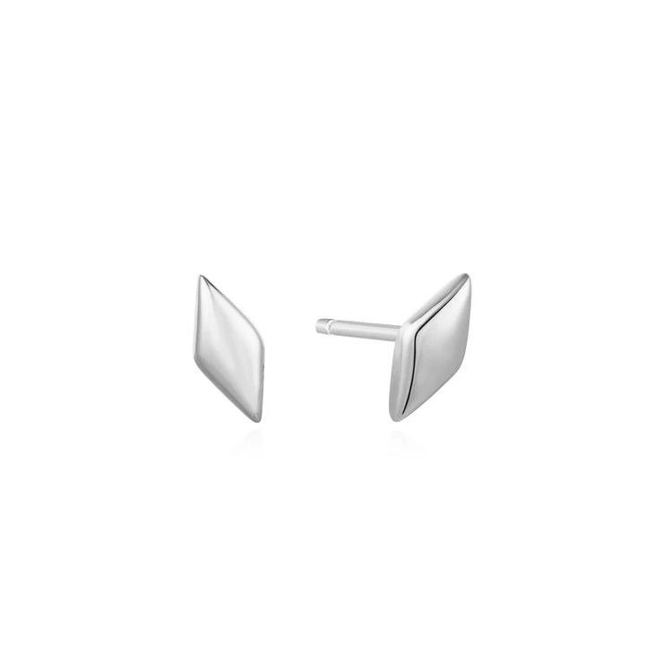 Ania Haie Silver Marquise Stud Earrings