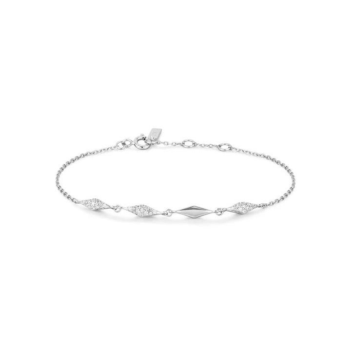 Ania Haie Silver Multi Sparkle Bracelet