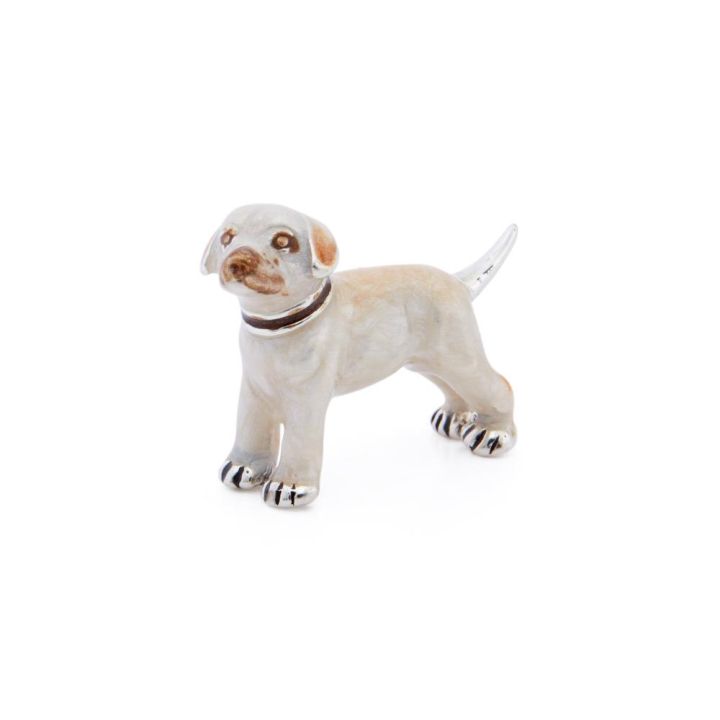 Saturno Sterling Silver Cream Labrador