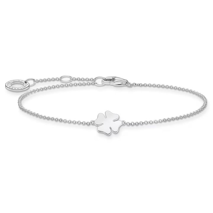 Thomas Sabo Silver Cloverleaf Bracelet