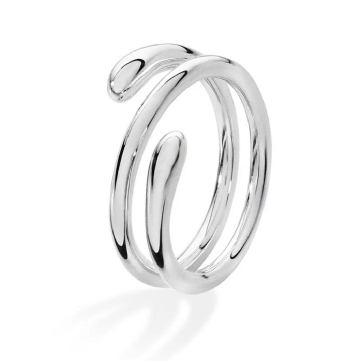 Lucy Quartermaine Coil Drop Ring