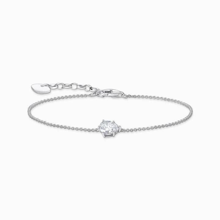 Thomas Sabo Pear-Shaped Cubic Zirconia Bracelet