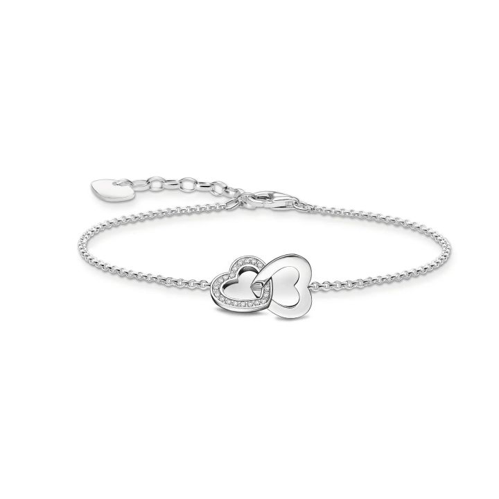 Thomas Sabo Charm Club Intertwined Hearts Bracelet