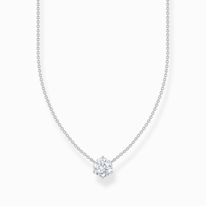 Thomas Sabo White Zirconia Necklace