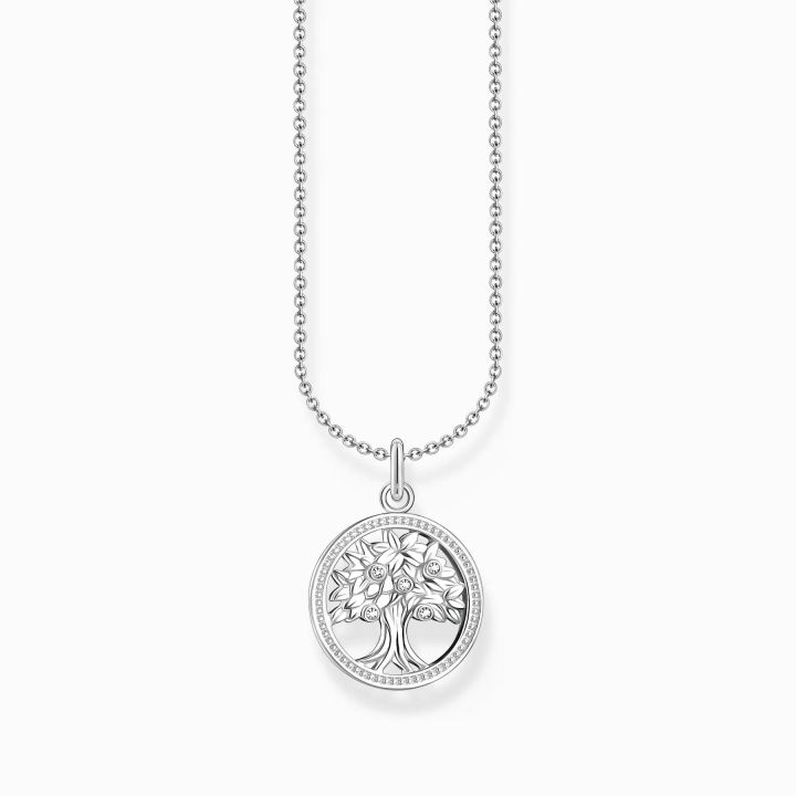 Thomas Sabo Sterling Silver Tree Of Love Necklace