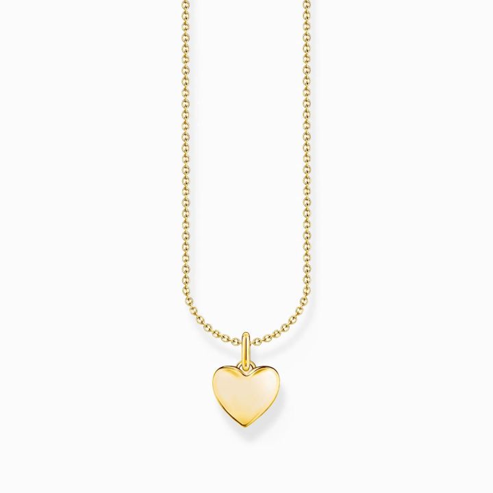 Thomas Sabo Gold Plated Heart Necklace