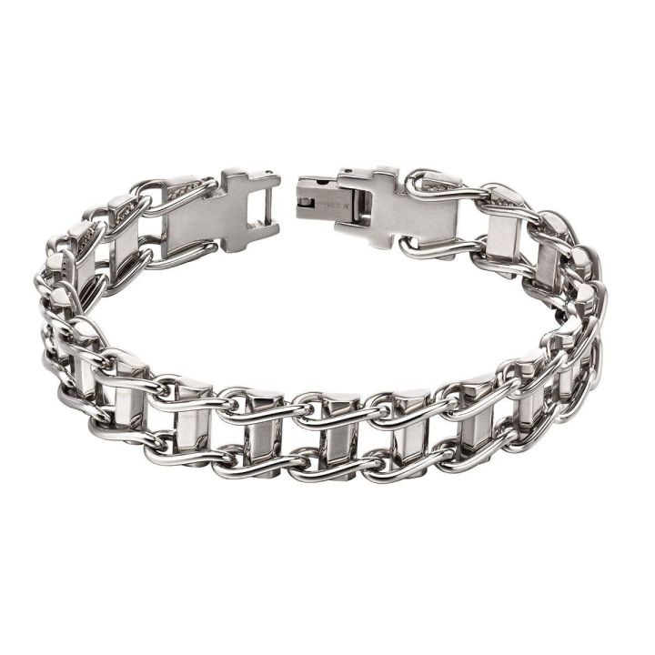 Fred Bennett Stainless Steel Bike Chain Bracelet