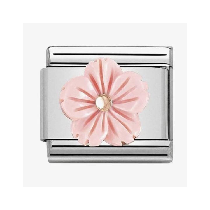 Nomination Classic Rose Coral Paste Charm