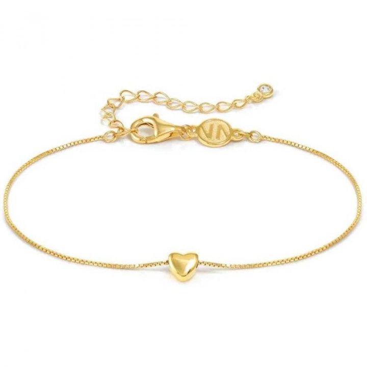 Nomination Gold Plated Single Heart Bracelet