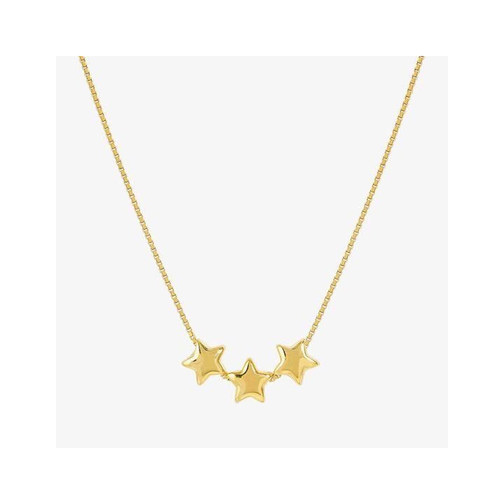 Nomination Gold Plated Stars Necklace