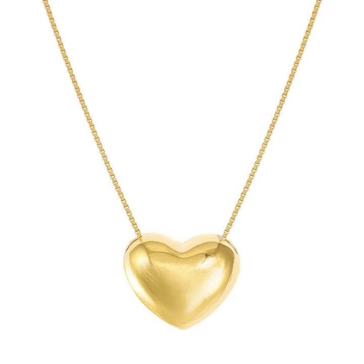 Nomination Gold Plated Large Gold Heart Necklace