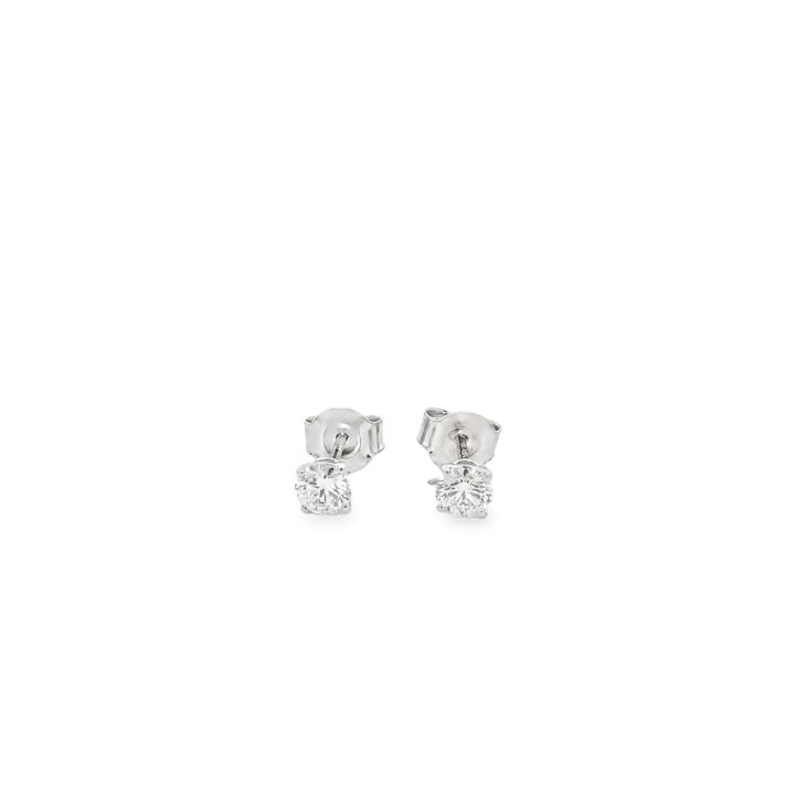 9ct White Gold 0.50ct Lab Grown Diamond Stud Earrings